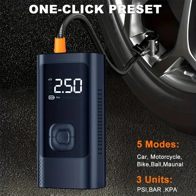 T300 Digital Tire Gauge with AAA Batteries